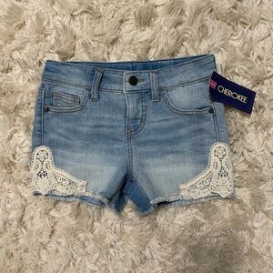 CHEROKEE girls jean shorts